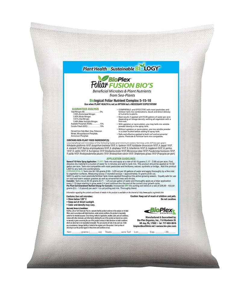 Foliar Fusion Bio's, Sprayable T/O 5-15-10 + Bio's